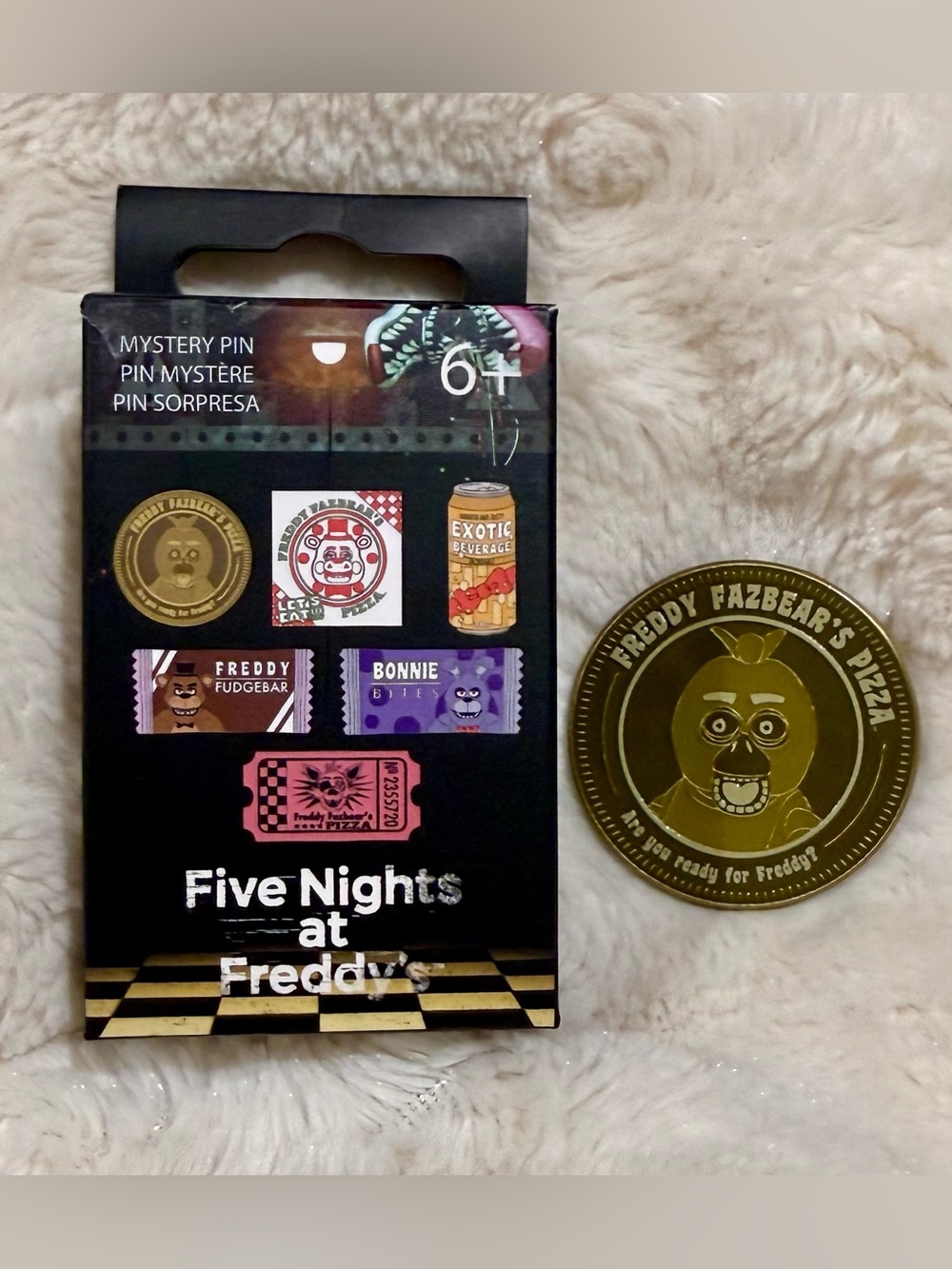 Loungefly Five Nights At Freddy's Snacks Blind Box Enamel Pin